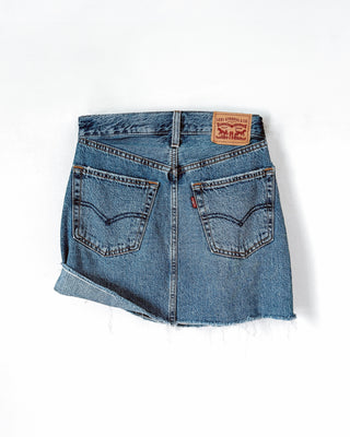 reworked Levi’s Skirt